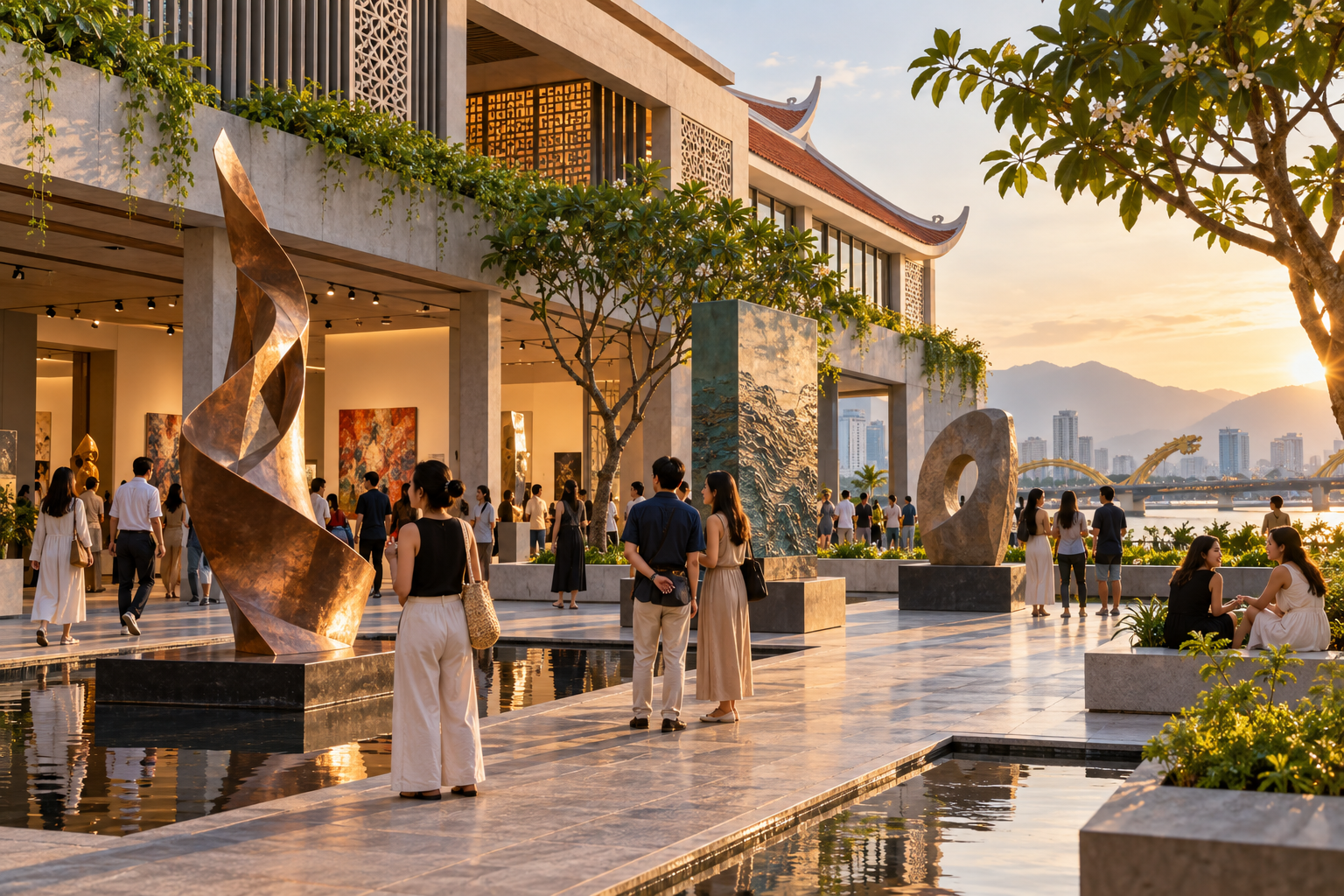 Illustrative view of a creative event at Da Nang Museum for DACC 2026